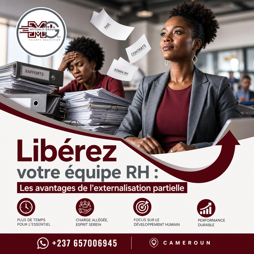 Libérez votre équipe RH : Les avantages de l'externalisation partielle — Mutualis Group Sarl