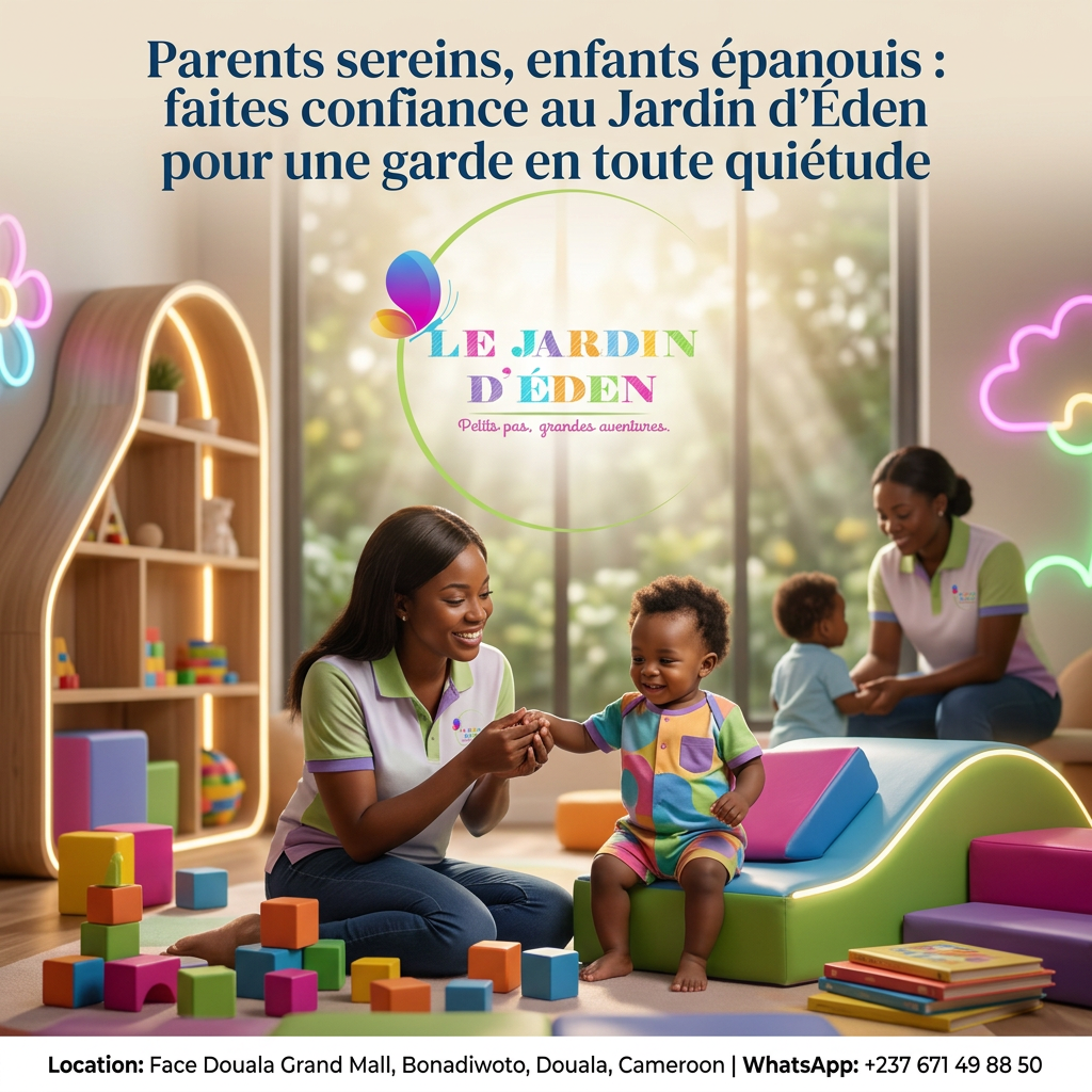 Parents sereins, enfants épanouis : faites confiance au Jardin d'Éden pour une garde en toute quiétude — Le Jardin d'Éden