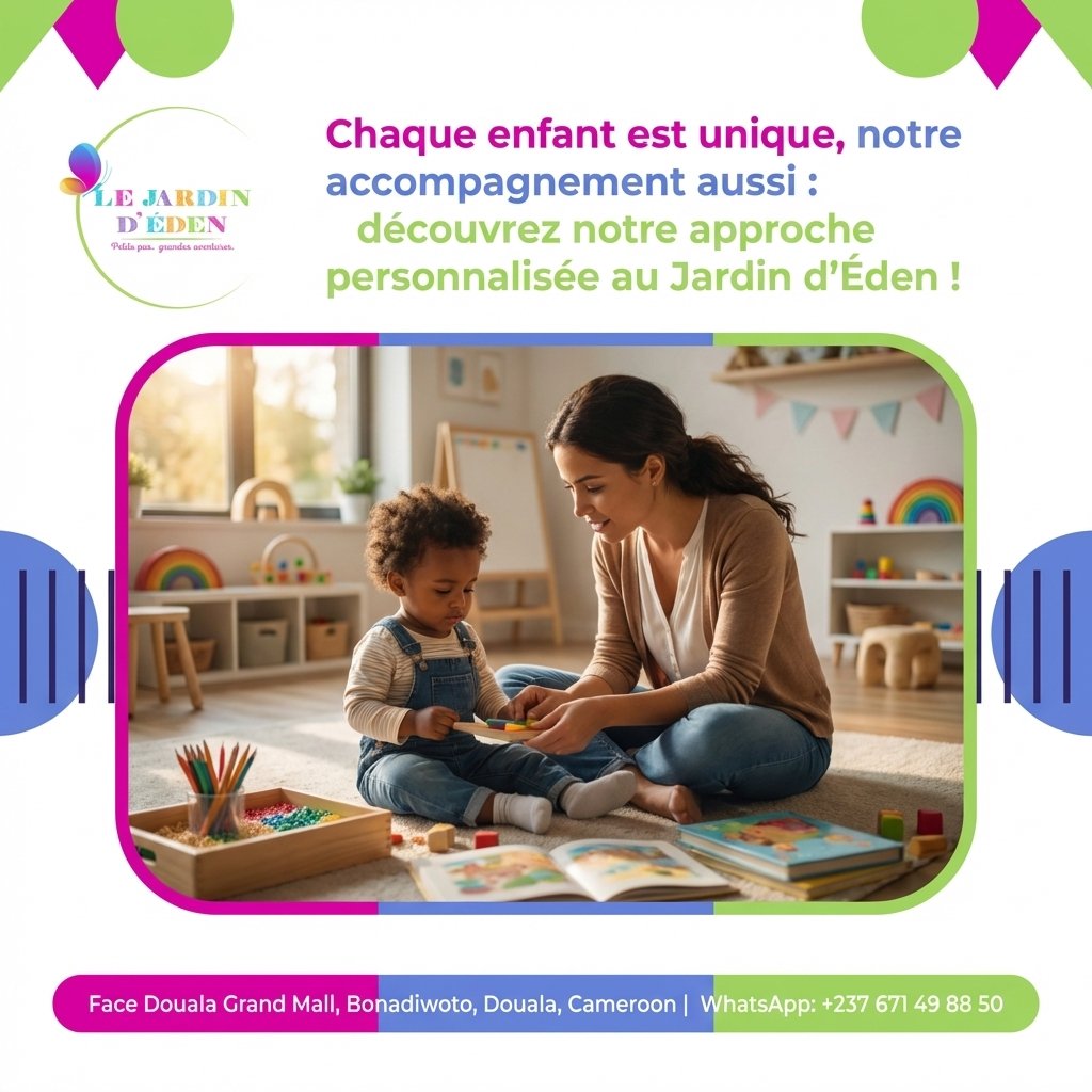Chaque enfant est unique, notre accompagnement aussi : découvrez notre approche personnalisée au Jardin d'Éden ! — Le Jardin d'Éden