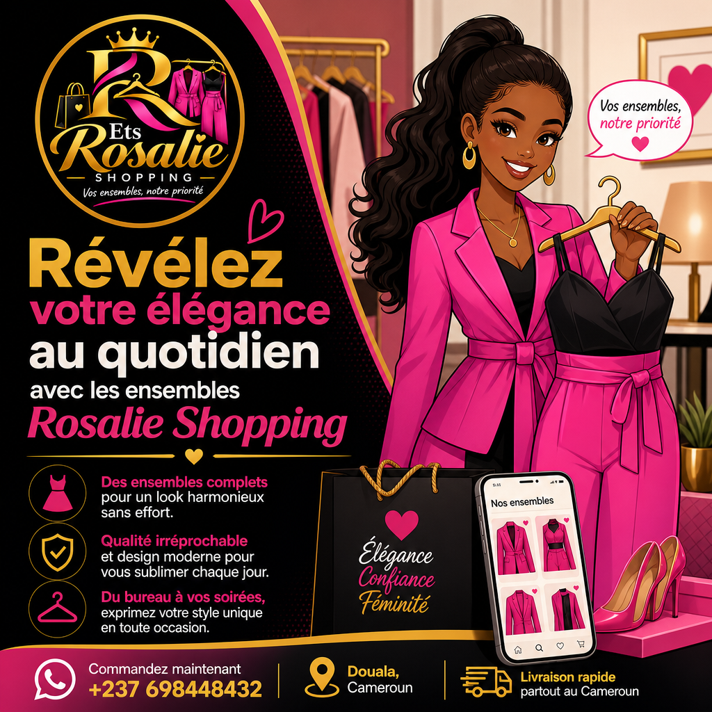 Révélez votre élégance au quotidien avec les ensembles Rosalie Shopping — Ets Rosalie Shopping