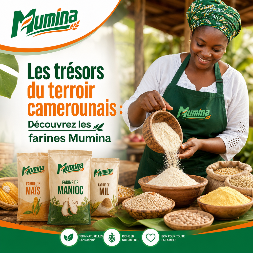 Les trésors du terroir camerounais : Découvrez les farines Mumina — Mumina