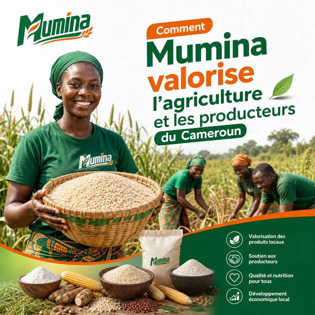 Comment Mumina valorise l'agriculture et les producteurs du Cameroun — Mumina