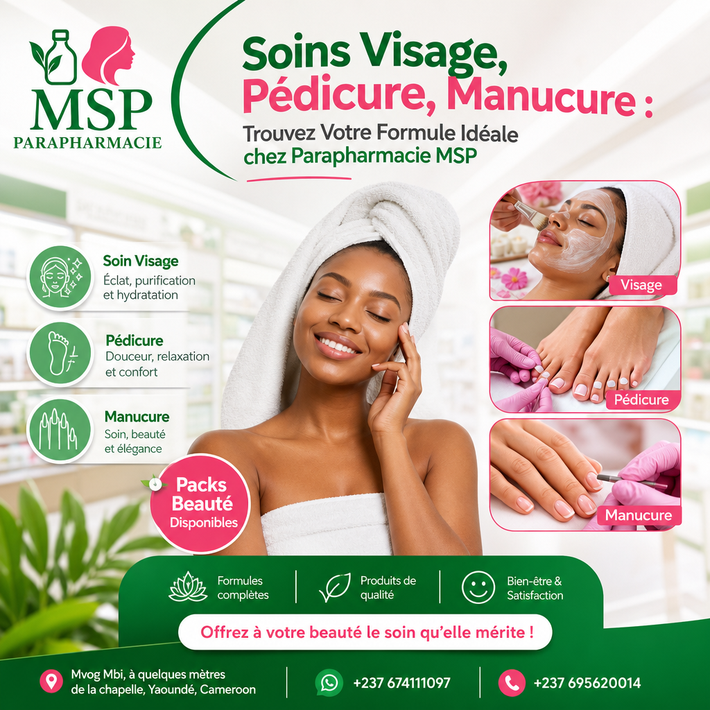 Soins Visage, Pédicure, Manucure : Trouvez Votre Formule Idéale chez Parapharmacie MSP — Parapharmacie MSP