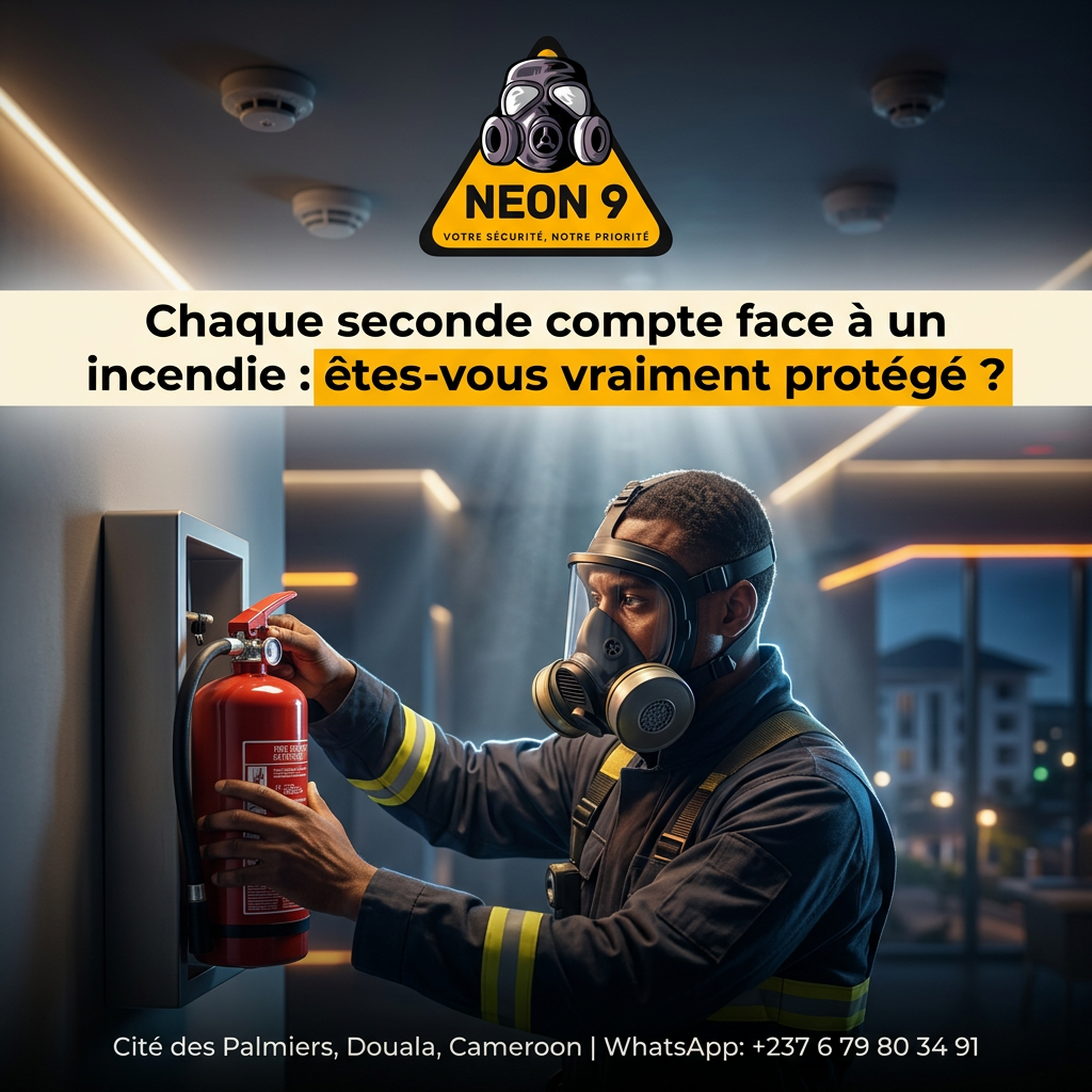 Chaque seconde compte face à un incendie : êtes-vous vraiment protégé ? — Neon 9