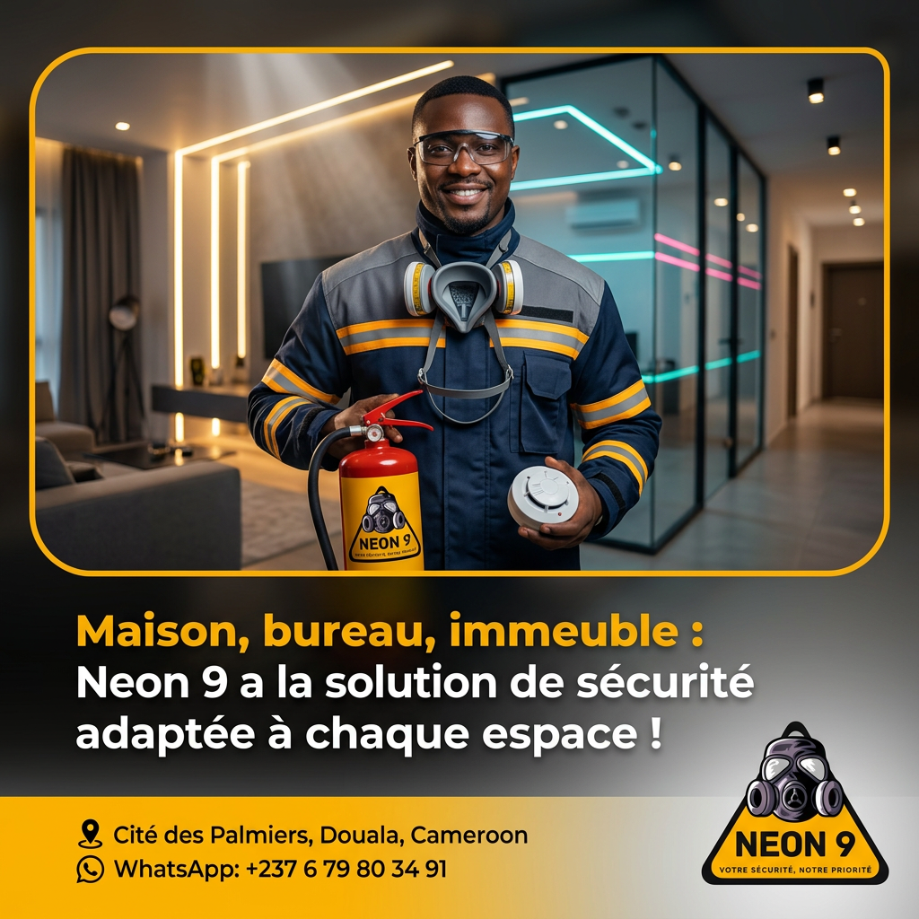 Maison, bureau, immeuble : Neon 9 a la solution de sécurité adaptée à chaque espace ! — Neon 9