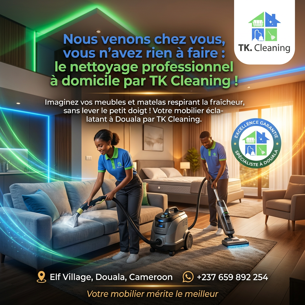 Nous venons chez vous, vous n'avez rien à faire : le nettoyage professionnel à domicile par TK Cleaning ! — TK Cleaning