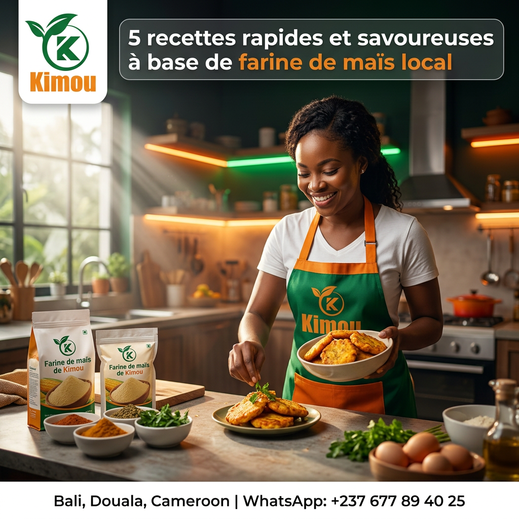 5 recettes rapides et savoureuses à base de farine de maïs local — Kimou